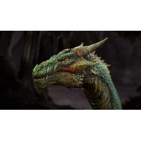 Dragon Wyvern Simple 3D model